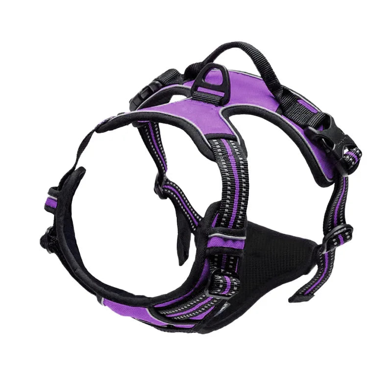 Front Clip Dog Harness | Adjustable No Pull Pet Harness with Soft Padded Handle