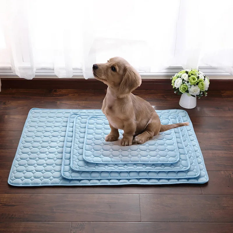 Dog Cooling Summer Pad | Breathable, Washable Mat - Small to Large Dogs