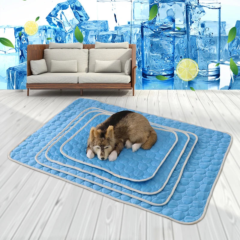 Dog Cooling Summer Pad | Breathable, Washable Mat - Small to Large Dogs