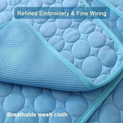 Dog Cooling Summer Pad | Breathable, Washable Mat - Small to Large Dogs