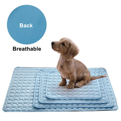 Dog Cooling Summer Pad | Breathable, Washable Mat - Small to Large Dogs