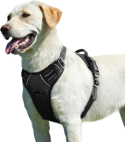 Front Clip Dog Harness | Adjustable No Pull Pet Harness with Soft Padded Handle