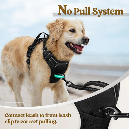 Front Clip Dog Harness | Adjustable No Pull Pet Harness with Soft Padded Handle