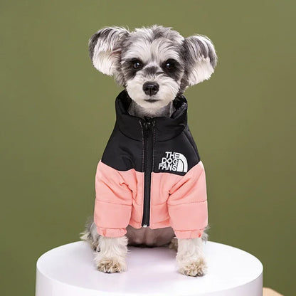 The Dog Face Winter Dog Jacket | Clothes for Small - Medium Dogs