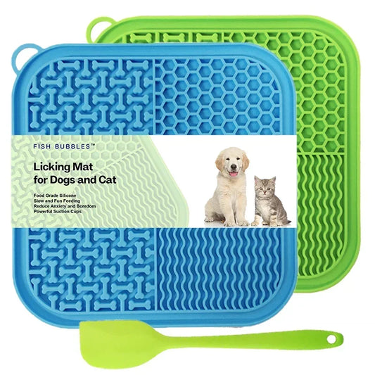 Licking Mat Slow Feeder | Premium Lick Pad with Suction Cups, Slow Feeder Dog Bowl