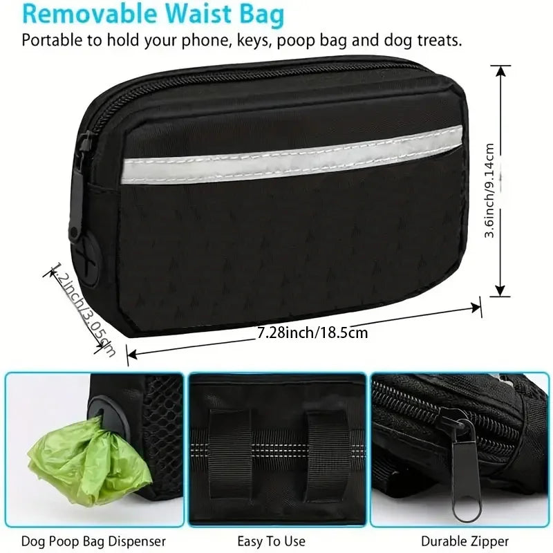 Hands-Free Dog Running Leash | Perfect for Medium & Large Dogs