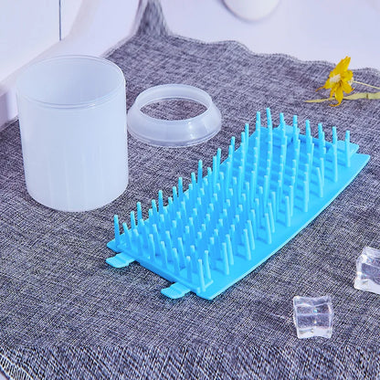 Dog Paw Cleaner Cup | Soft Silicone Combs Portable Outdoor Pet Foot Washer