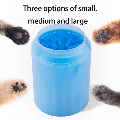 Dog Paw Cleaner Cup | Soft Silicone Combs Portable Outdoor Pet Foot Washer