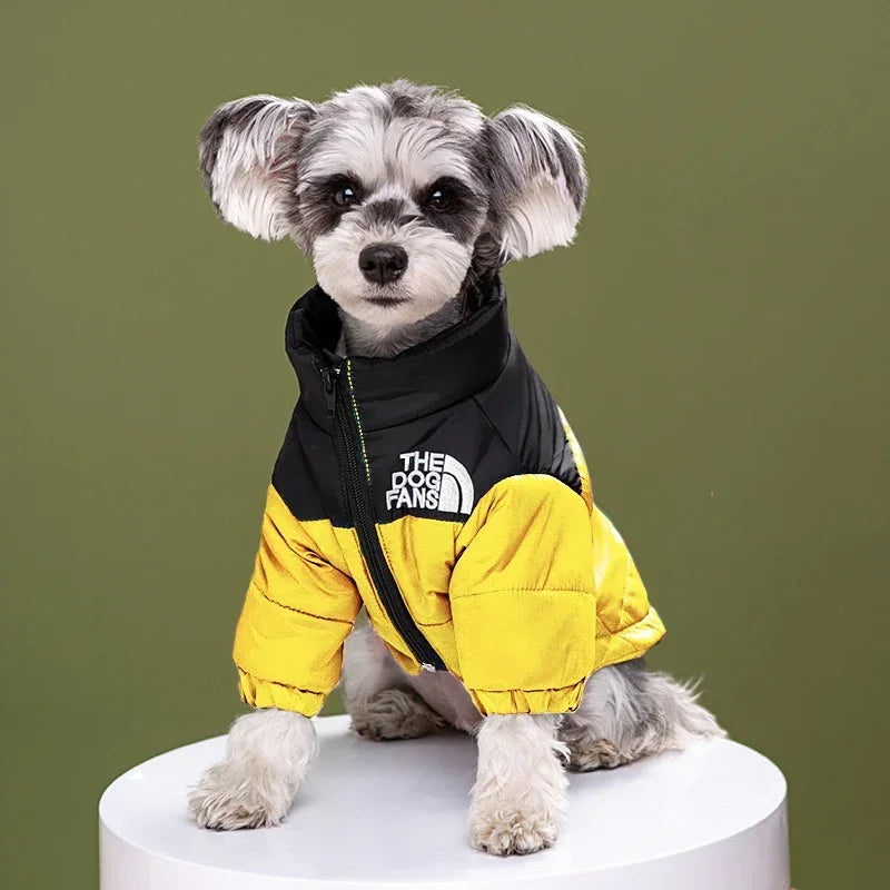 The Dog Face Winter Dog Jacket | Clothes for Small - Medium Dogs