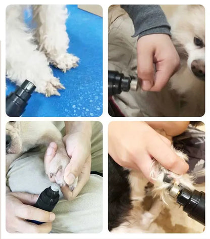 Dog Nail Grinders | Painless USB Charging Pet Nail Grooming Trimmer Tool