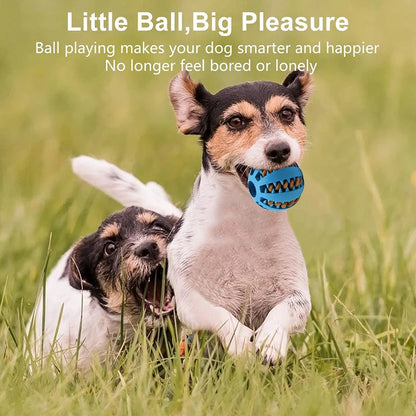 Interactive Feeder Dog Ball Toy | Interactive Puppy Tooth Cleaning Rubber Food Ball Toy