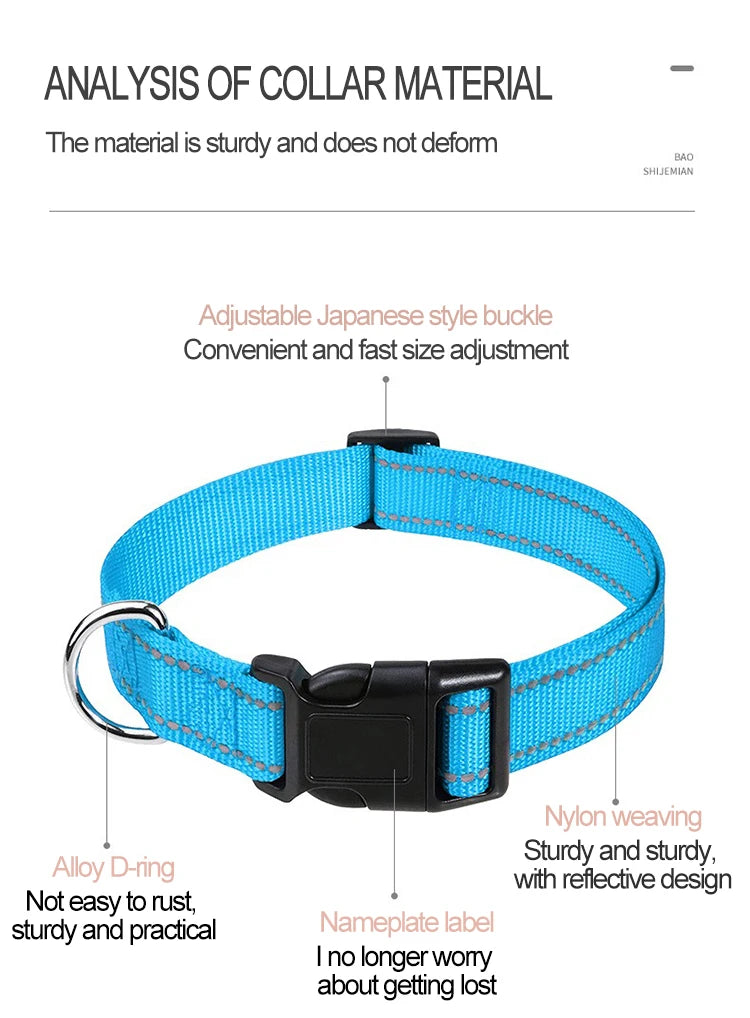 Reflective Dog Collar
