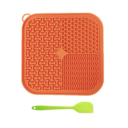 Licking Mat Slow Feeder | Premium Lick Pad with Suction Cups, Slow Feeder Dog Bowl