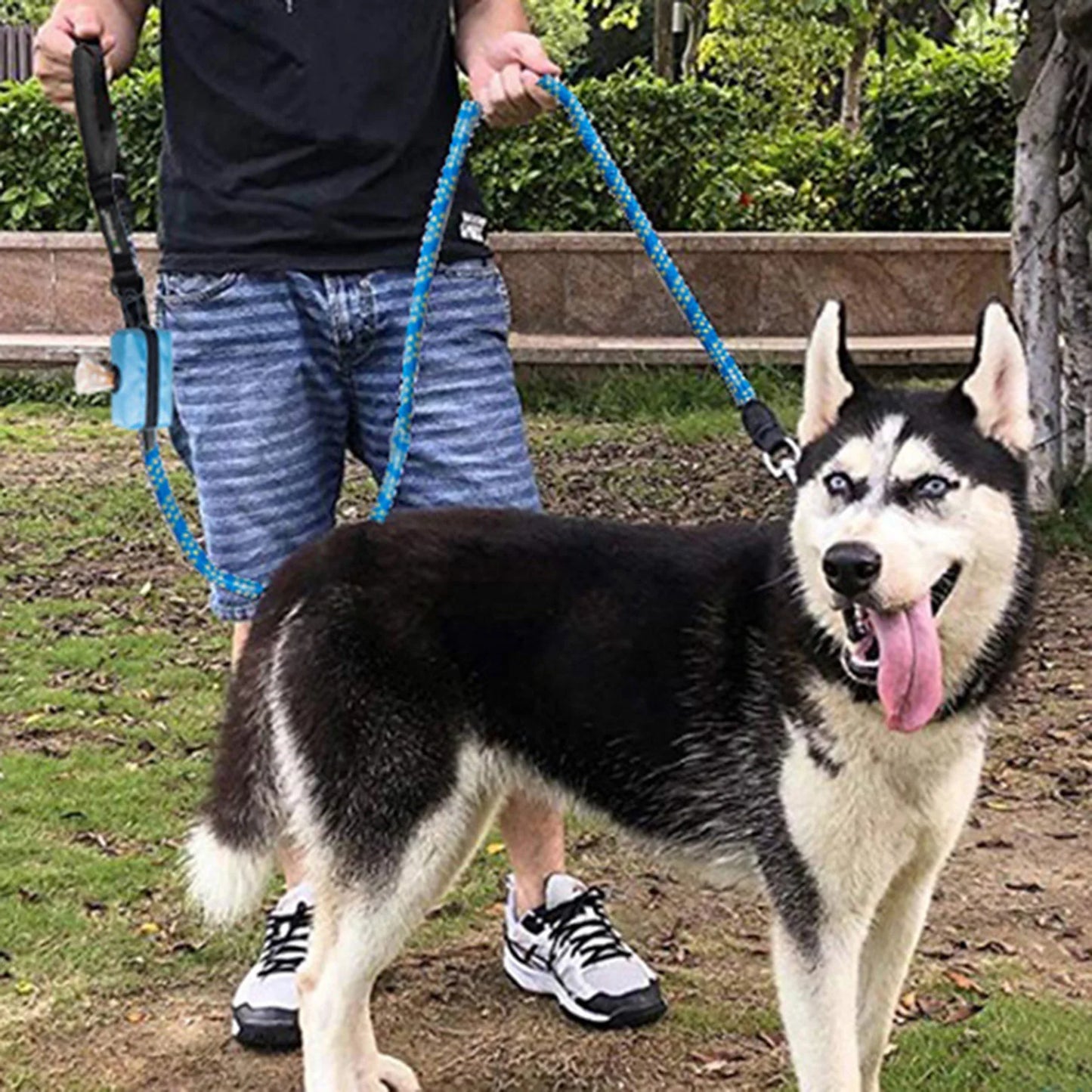 Portable Pet Waste Bag Holder | Durable Polyester Organiser For Convenient Outdoor Walks