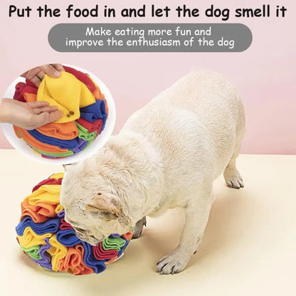 Interactive Dog Snuffle Ball | Encourage Natural Foraging Skills, Puzzle Treat Ball