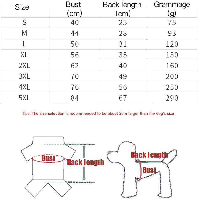 The Dog Face Winter Dog Jacket | Clothes for Small - Medium Dogs