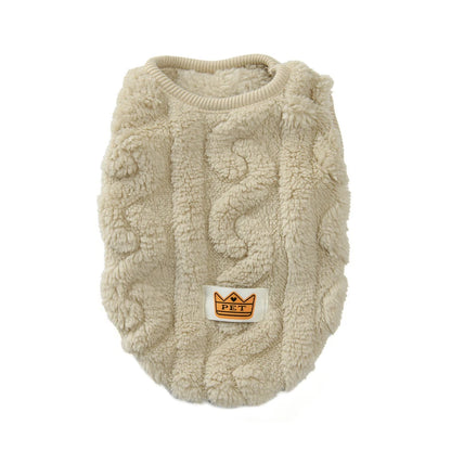 Soft Fleece Dog Sweater | For Small Dogs, Warm Puppy Vest