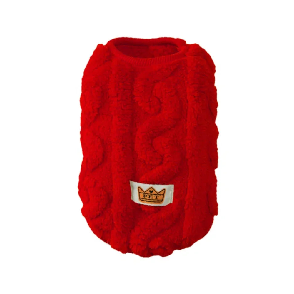 Soft Fleece Dog Sweater | For Small Dogs, Warm Puppy Vest