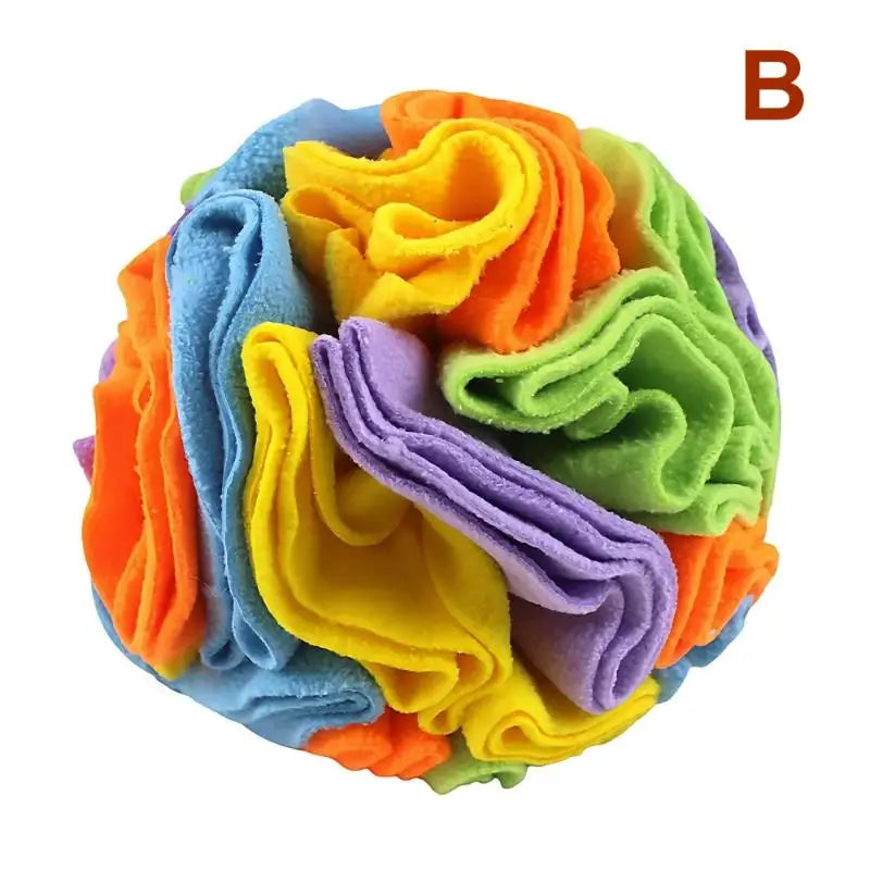 Interactive Dog Snuffle Ball | Encourage Natural Foraging Skills, Puzzle Treat Ball