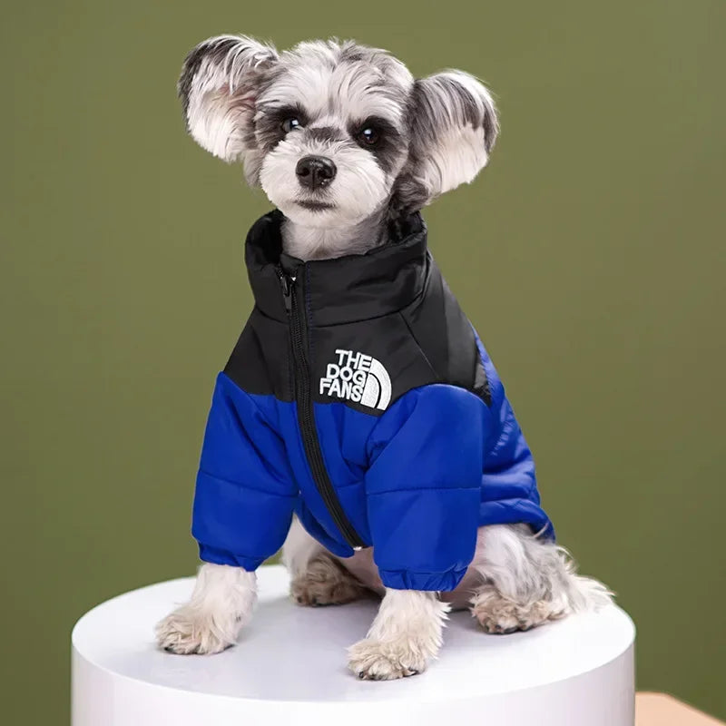 The Dog Face Winter Dog Jacket | Clothes for Small - Medium Dogs