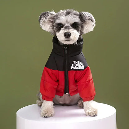The Dog Face Winter Dog Jacket | Clothes for Small - Medium Dogs