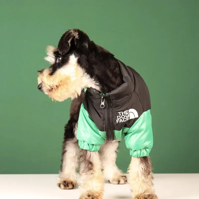 The Dog Face Winter Dog Jacket | Clothes for Small - Medium Dogs