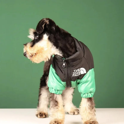 The Dog Face Winter Dog Jacket | Clothes for Small - Medium Dogs