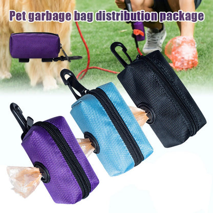 Portable Pet Waste Bag Holder | Durable Polyester Organiser For Convenient Outdoor Walks