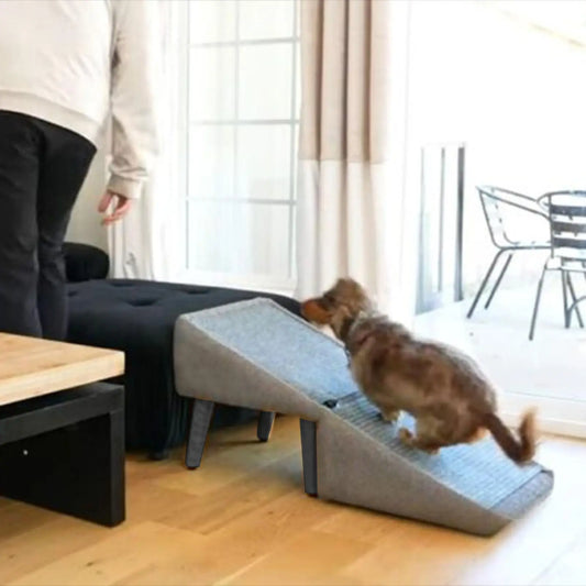 Foldable Dog Ramp Foot Stool | for Multifunctional Non-Slip Dog Ramp