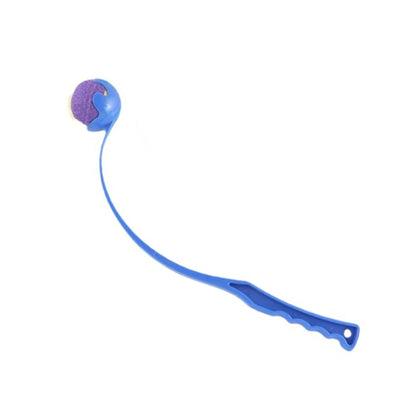 Pet Tennis Ball Launcher Set | Outdoor Dog Training Fetch Toy -  Ergonomic Handle