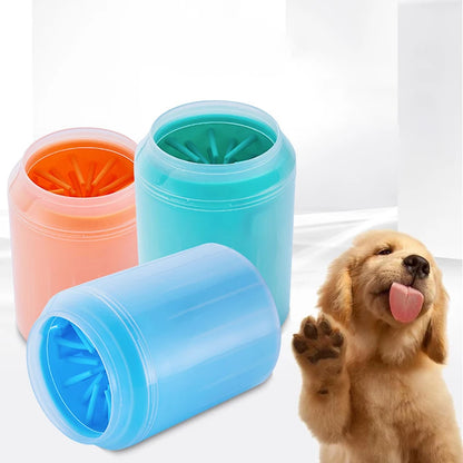 Dog Paw Cleaner Cup | Soft Silicone Combs Portable Outdoor Pet Foot Washer