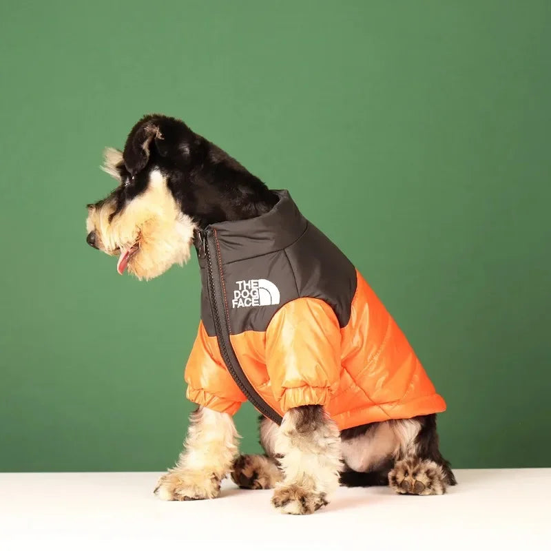 The Dog Face Winter Dog Jacket | Clothes for Small - Medium Dogs