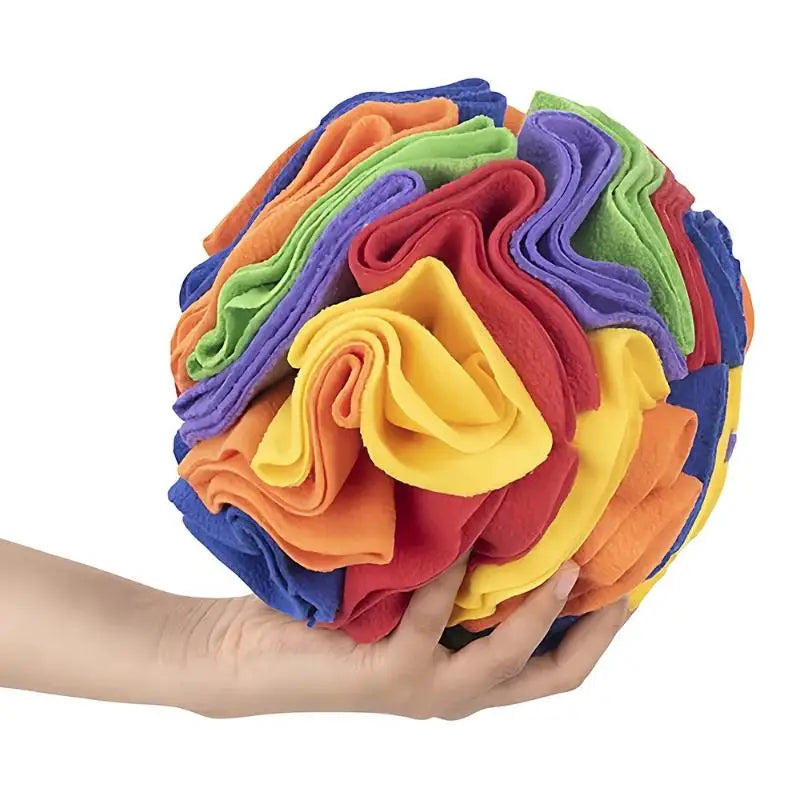Interactive Dog Snuffle Ball | Encourage Natural Foraging Skills, Puzzle Treat Ball