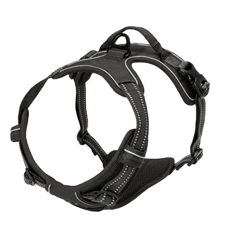 Front Clip Dog Harness | Adjustable No Pull Pet Harness with Soft Padded Handle