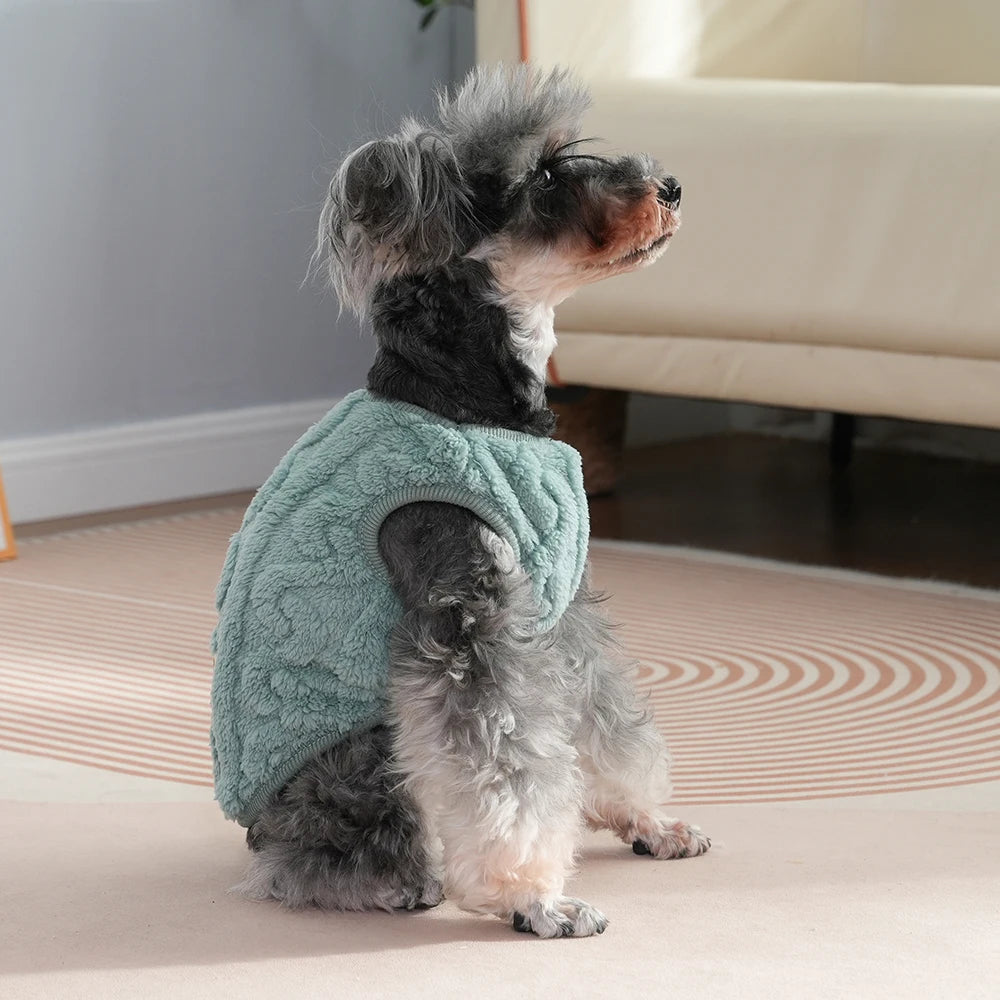 Soft Fleece Dog Sweater | For Small Dogs, Warm Puppy Vest