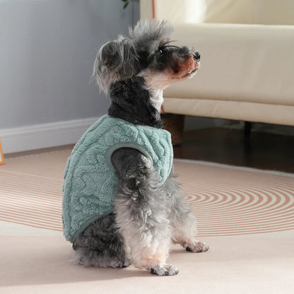 Soft Fleece Dog Sweater | For Small Dogs, Warm Puppy Vest