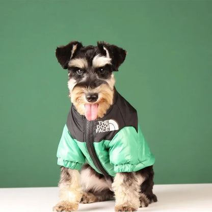 The Dog Face Winter Dog Jacket | Clothes for Small - Medium Dogs