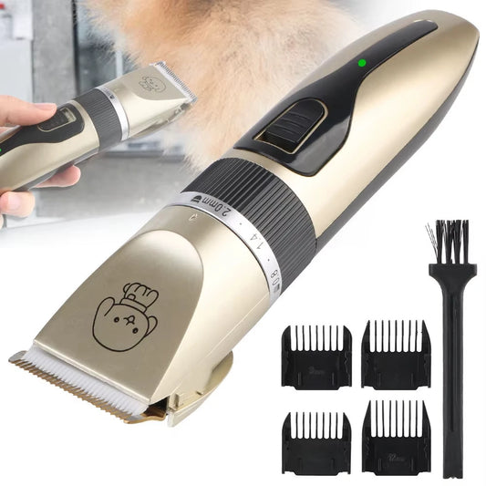 Pet Hair Trimmer Set | Puppy Grooming Clipper