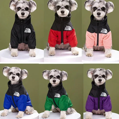 The Dog Face Winter Dog Jacket | Clothes for Small - Medium Dogs