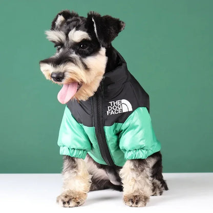 The Dog Face Winter Dog Jacket | Clothes for Small - Medium Dogs